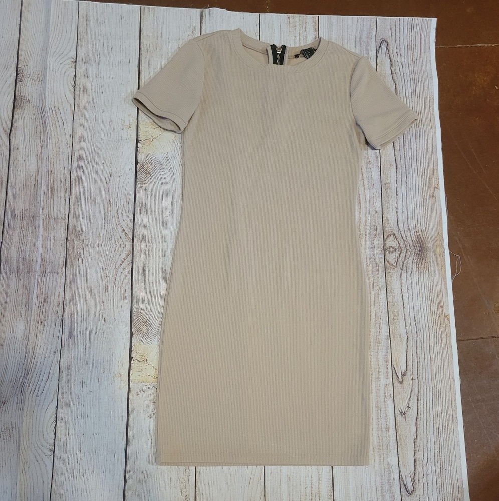 Tan forever 21 brand dress size small